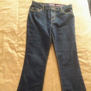 *NEW* Girls 14 Dark Wash Boot-cut Jeans